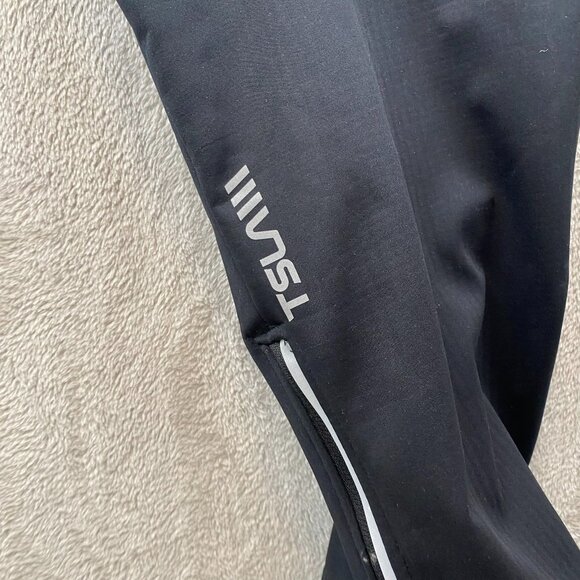 TSLA Mens Activewear Pants Size 3XL Ankle Zip Pull On Straight Athleisure Black - Picture 12 of 14